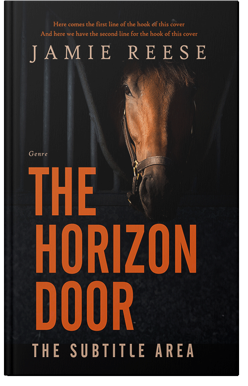 Front view of Cod Gray #29697 - Premade Western Book Cover