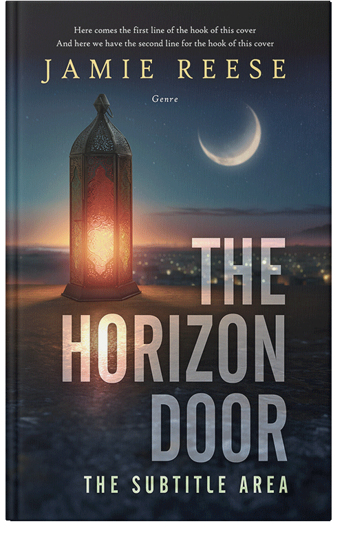 Front view of Ebony Clay #29703 - Premade Religion & Spirituality Book Cover