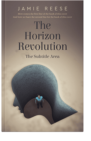 Pre Made Book Cover Heathered Gray