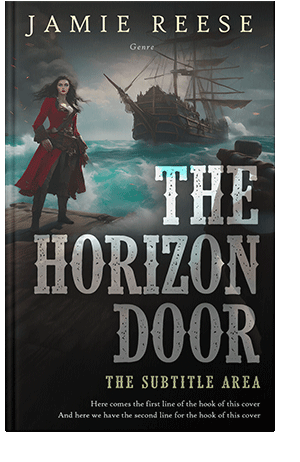 Pre Made Book Cover Outer Space