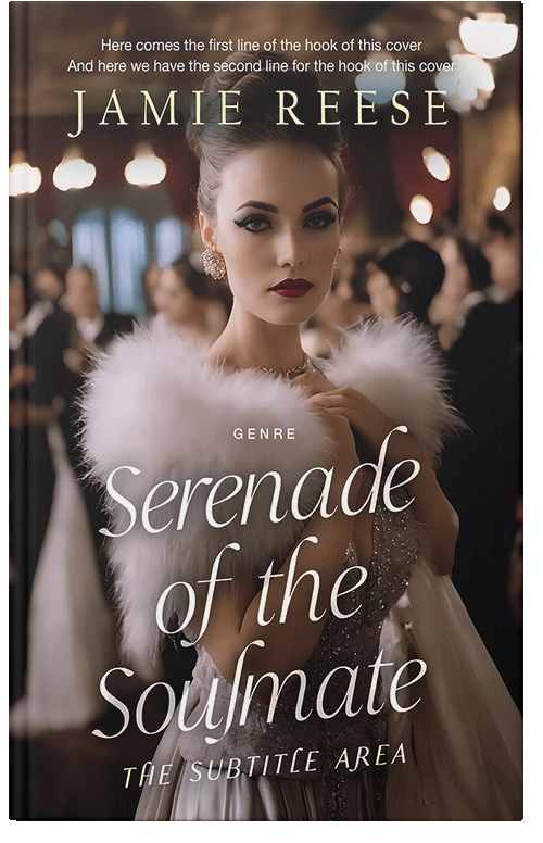 Front view of English Walnut #29720 - Premade Romance Book Cover