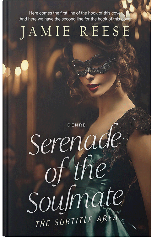 Front view of Dune #29721 - Premade Romance Book Cover