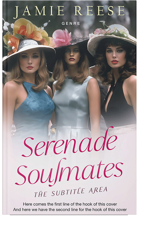 Front view of Outer Space #29722 - Premade Romance Book Cover