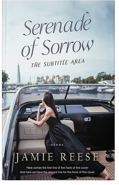 Front view of Premade Royal Romance Book Cover - Woodsmoke