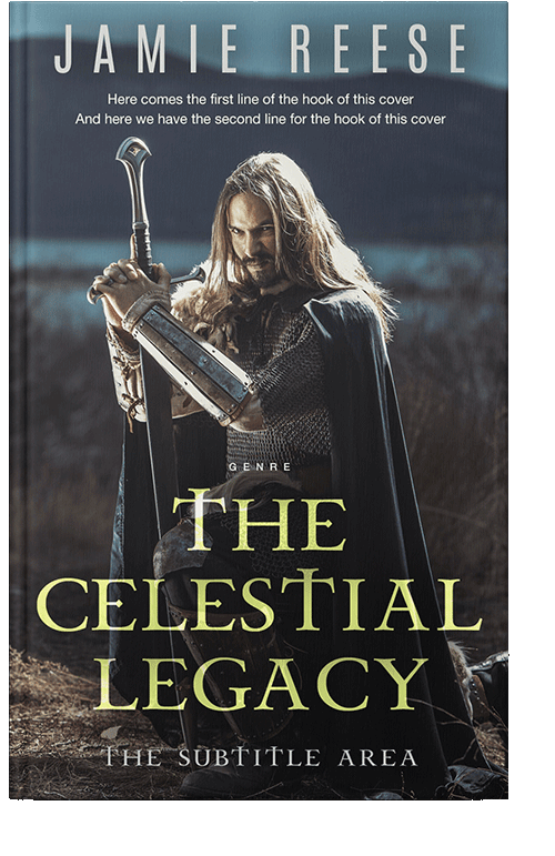 Front view of Shark #29731 - Premade Historical Book Cover