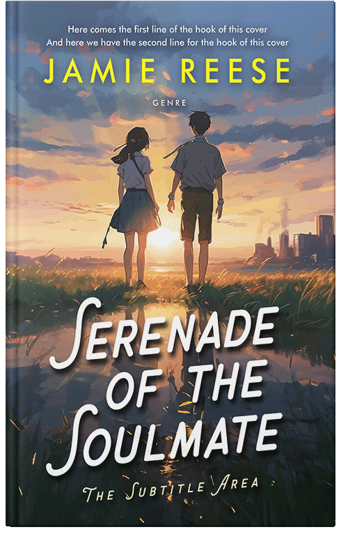 Front view of Limed Spruce #29744 - Premade Teen & Young Adult Book Cover