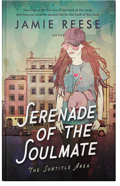 Front view of Bison Hide #29746 - Premade Teen & Young Adult Book Cover