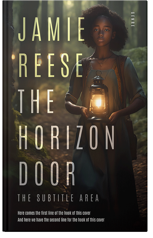 Front view of Premade Teen & Young Adult Book Cover - Zeus