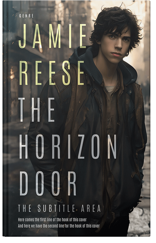 Front view of Heavy Metal #29755 - Premade Teen & Young Adult Book Cover