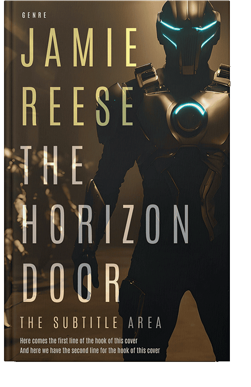 Front view of Oil #29756 - Premade Science Fiction Book Cover