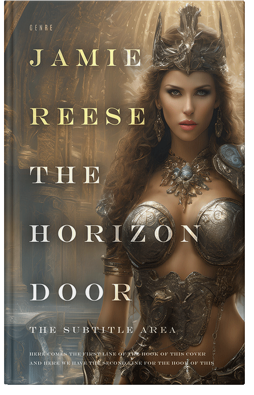 Front view of Millbrook #29759 - Premade Fantasy Book Cover