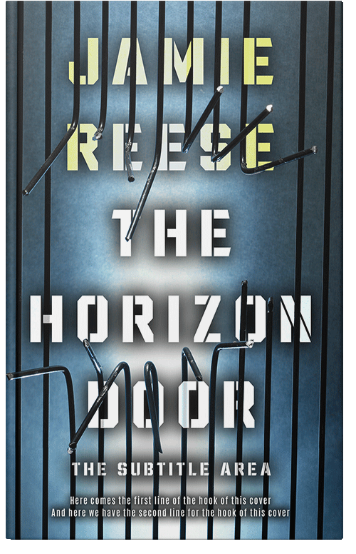 Front view of Premade Mystery & Thriller & Suspense Book Cover - Oxford Blue