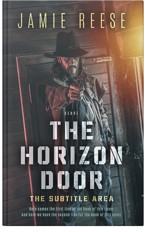 Front view of Cape Cod #29773 - Premade Western Book Cover