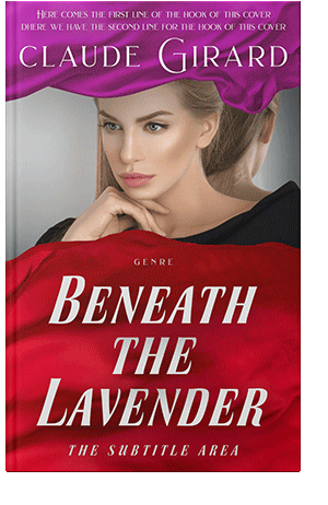 Pre Made Book Cover Soft Amber