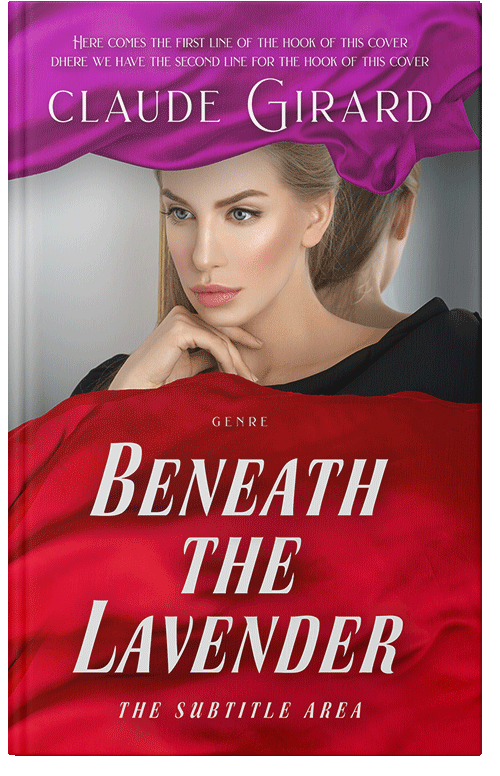 Front view of Soft Amber #29777 - Premade Literary Fiction Book Cover