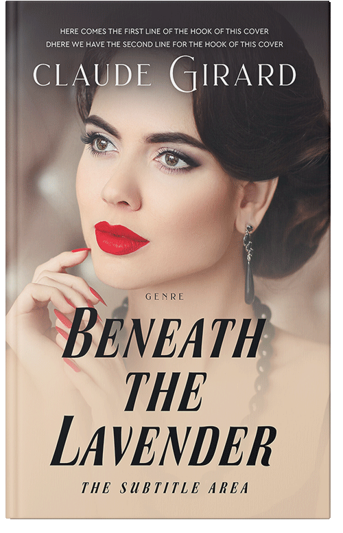 Front view of Thunder #29779 - Premade Romance Book Cover