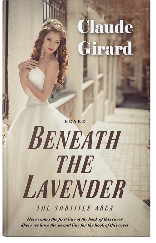 Front view of Tana #29782 - Premade Romance Book Cover