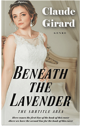 Pre Made Book Cover Heathered Gray