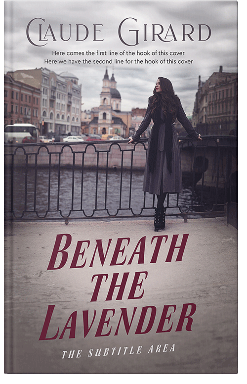 Front view of Premade Literary Fiction Book Cover - Nobel