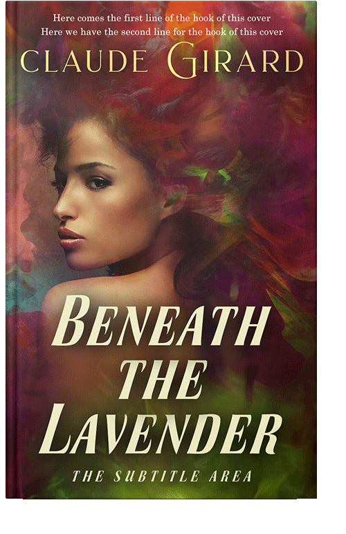 Front view of Metallic Bronze #29789 - Premade Romance Book Cover