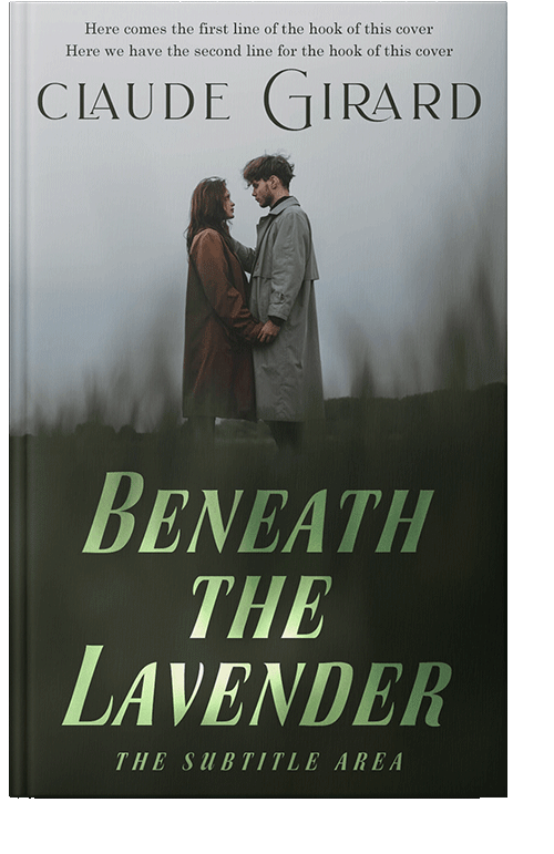 Front view of Pumice #29790 - Premade Romance Book Cover