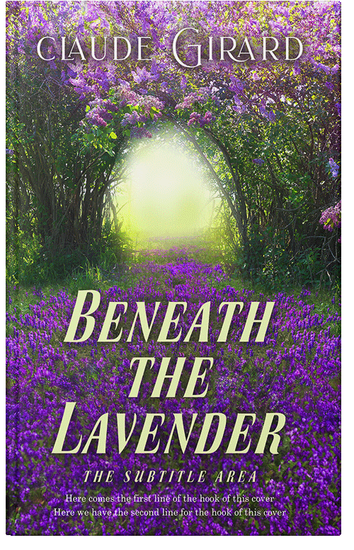 Front view of Thunder #29795 - Premade Fantasy Book Cover