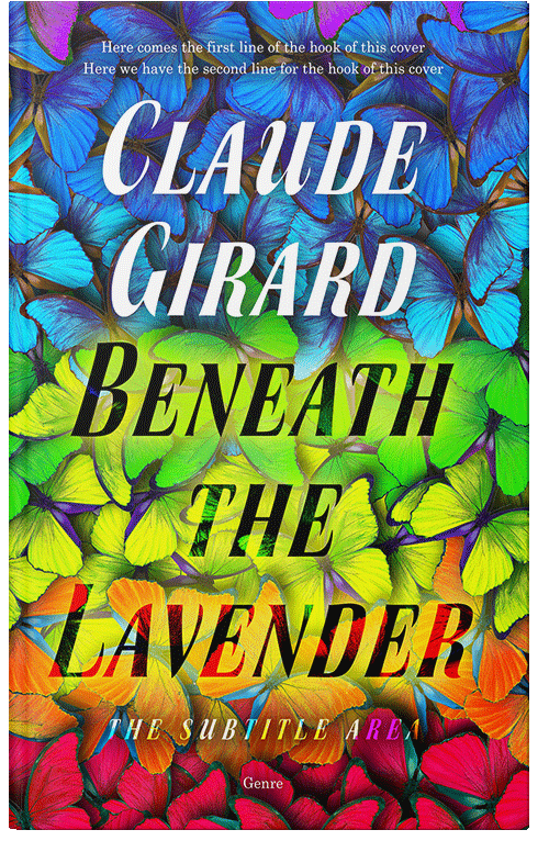 Front view of Golden Grass #29804 - Premade Literary Fiction Book Cover