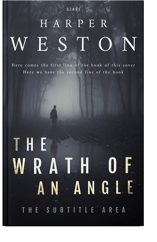 Front view of Shark #29806 - Premade Fantasy Book Cover