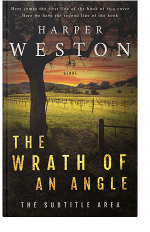 Pre Made Book Cover Oil