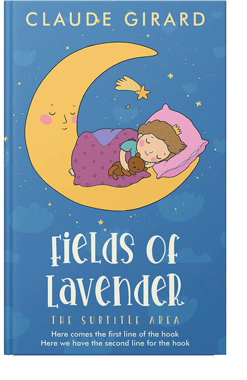 Front view of Boston Blue #29811 - Premade Children's Book Cover | BookCoverZone