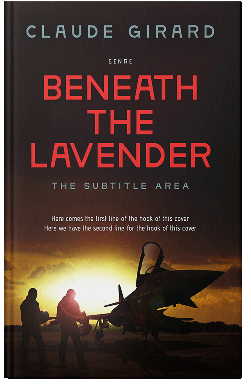 Front view of Japonica #29832 - Premade Apocalyptica Book Cover