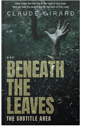 Pre Made Book Cover Outer Space