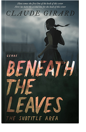 Pre Made Book Cover Indian Khaki