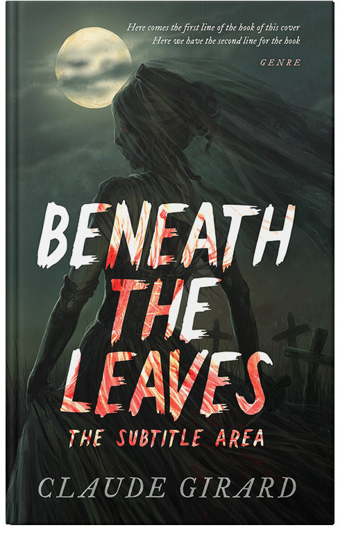 Front view of Premade Mystery & Thriller & Suspense Book Cover - Heavy Metal