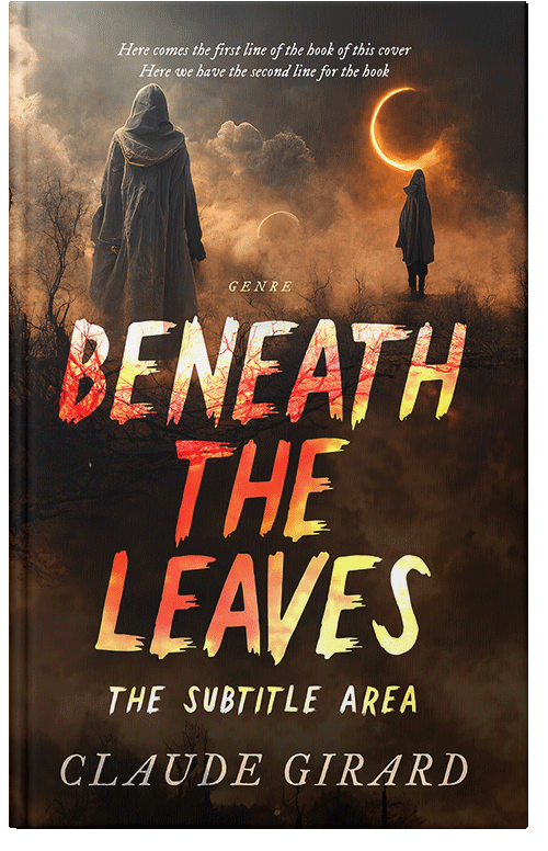 Front view of Premade Horror Book Cover - Di Serria