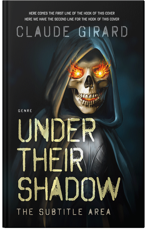 Front view of Premade Horror Book Cover - Sorrell Brown