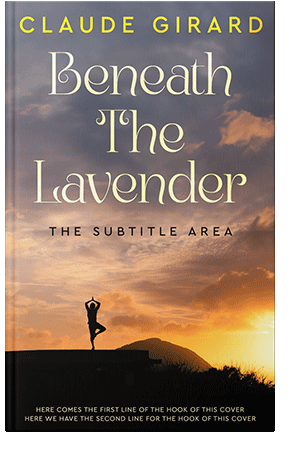 Pre Made Book Cover Spicy Pink