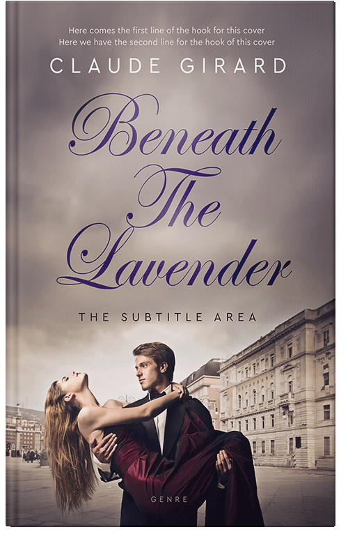 Front view of Premade Romance Book Cover - Zorba