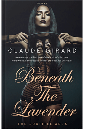 Pre Made Book Cover Black