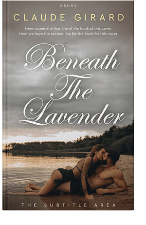 Pre Made Book Cover Natural Gray