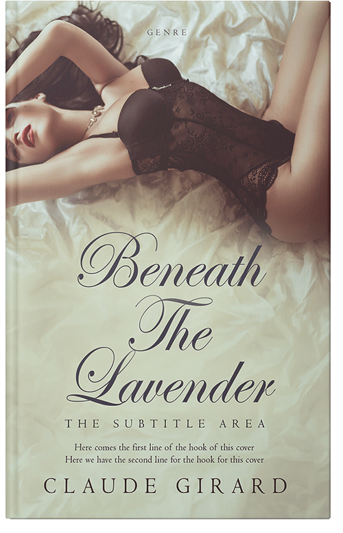 Front view of Premade Erotica Book Cover - Foggy Gray