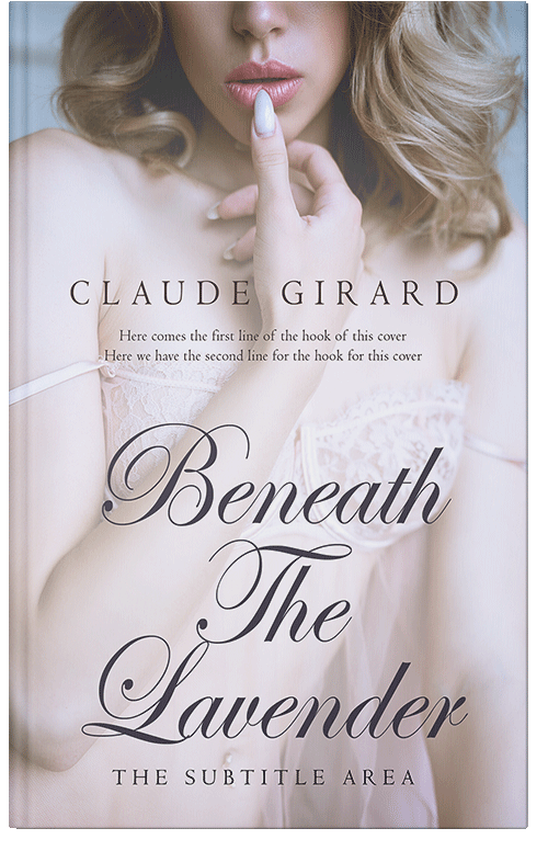 Front view of Bon Jour #29924 - Premade Erotica Book Cover