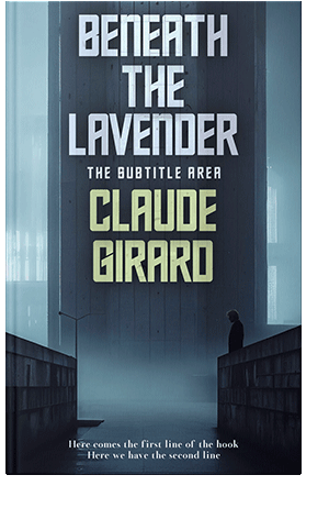 Pre Made Book Cover Mirage