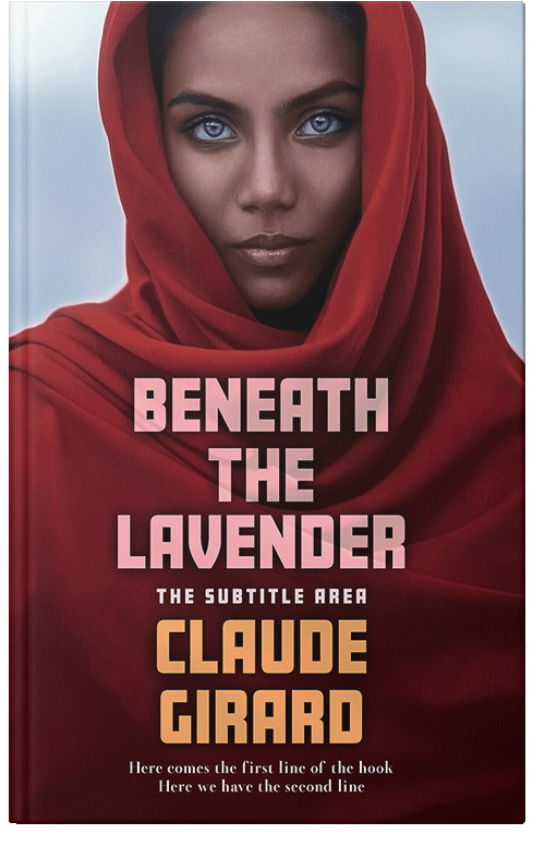 Front view of Heath #29937 - Premade Romance Book Cover