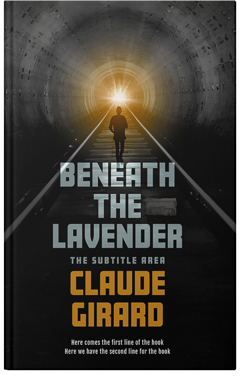 Front view of Teak #29940 - Premade Mystery & Thriller & Suspense Book Cover