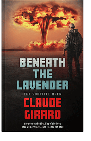 Pre Made Book Cover Raw Sienna