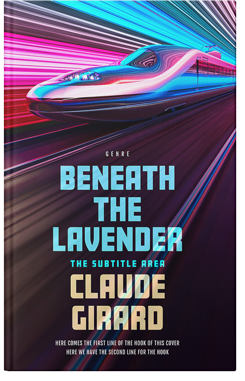 Front view of Revolver #29944 - Premade Action & Adventure Book Cover