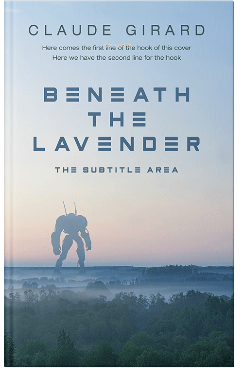 Front view of Geyser #29959 - Premade Apocalyptica Book Cover