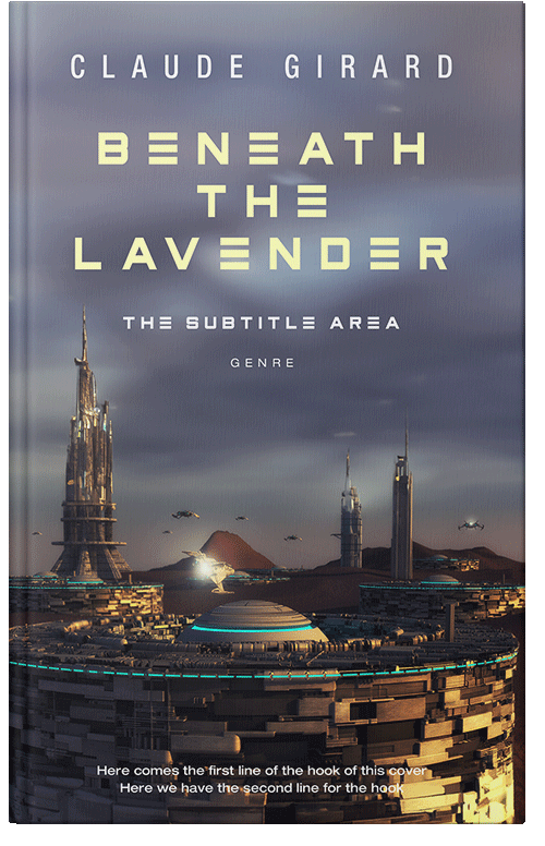 Front view of Mid Gray #29963 - Premade Science Fiction Book Cover