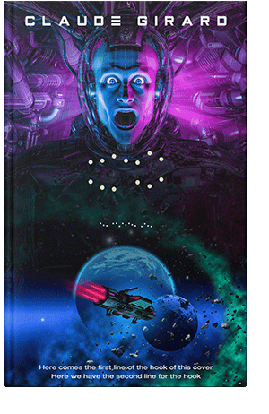 Pre Made Book Cover Ebony